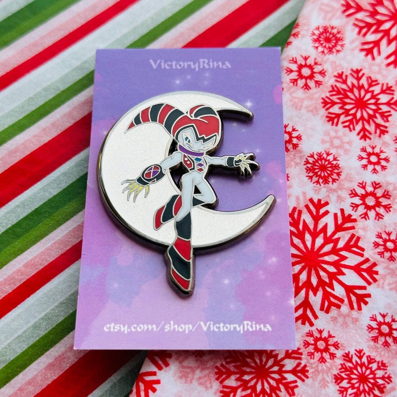 Reala Nightmaren Enamel Pin | retro game gift | gift for gamer