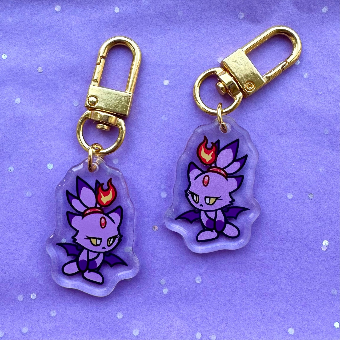Blaze Sonic Keychain – Cute Acrylic Anime Gift | Ships from Miami, USA