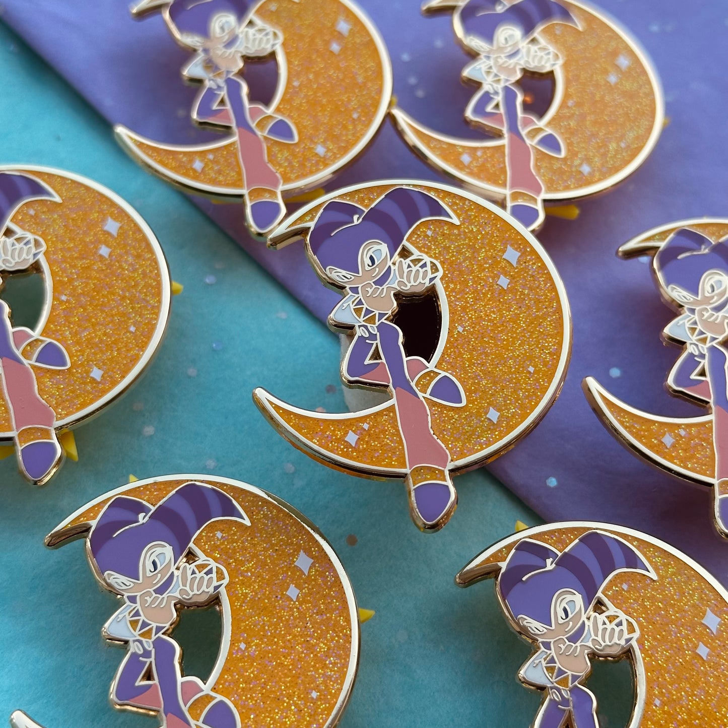 NiGHTS enamel pin | retro game pin