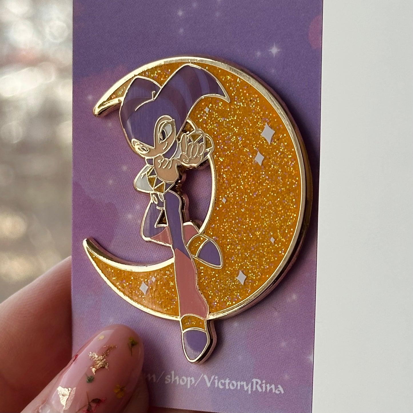 NiGHTS enamel pin | retro game pin