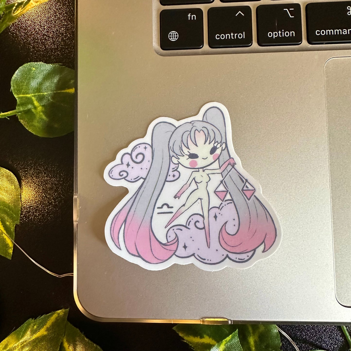 Libra sticker | 2.5 in. | glossy finish | vinyl sticker | waterproof sticker | zodiac sticker | waterproof sticker