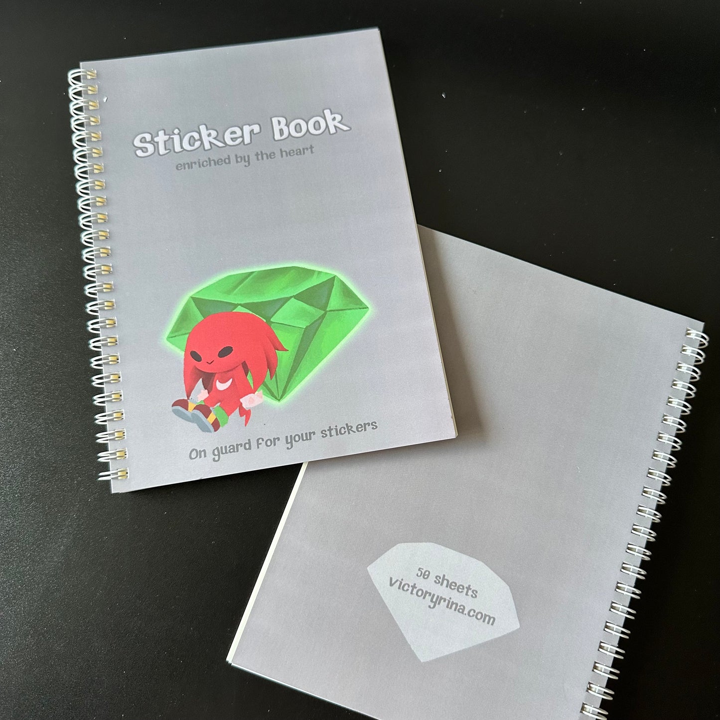 Sticker Holder: A5 Reusable Sticker Book with 50 Pages | Sticker Album | Empty Sticker Book