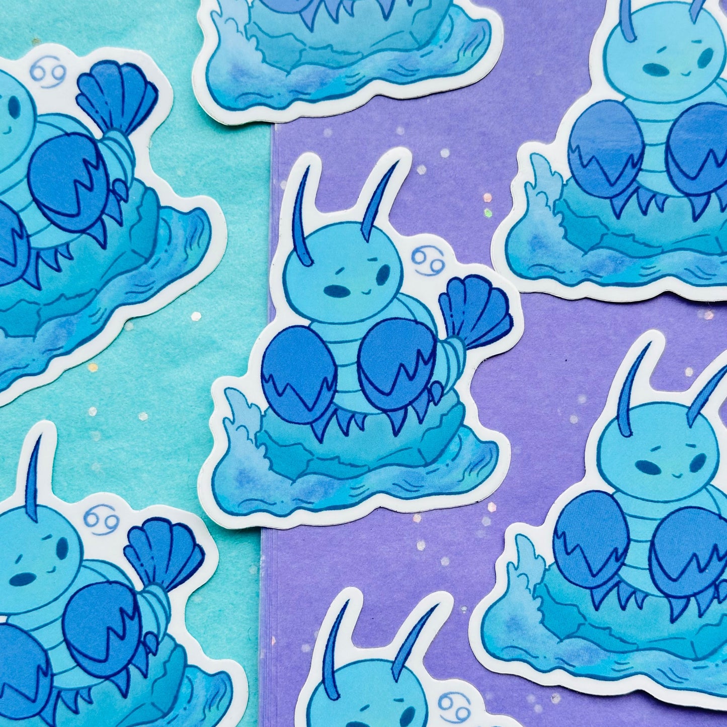 Cancer sticker | 2.5 in. | glossy finish | vinyl sticker | waterproof sticker | zodiac sticker | waterproof sticker
