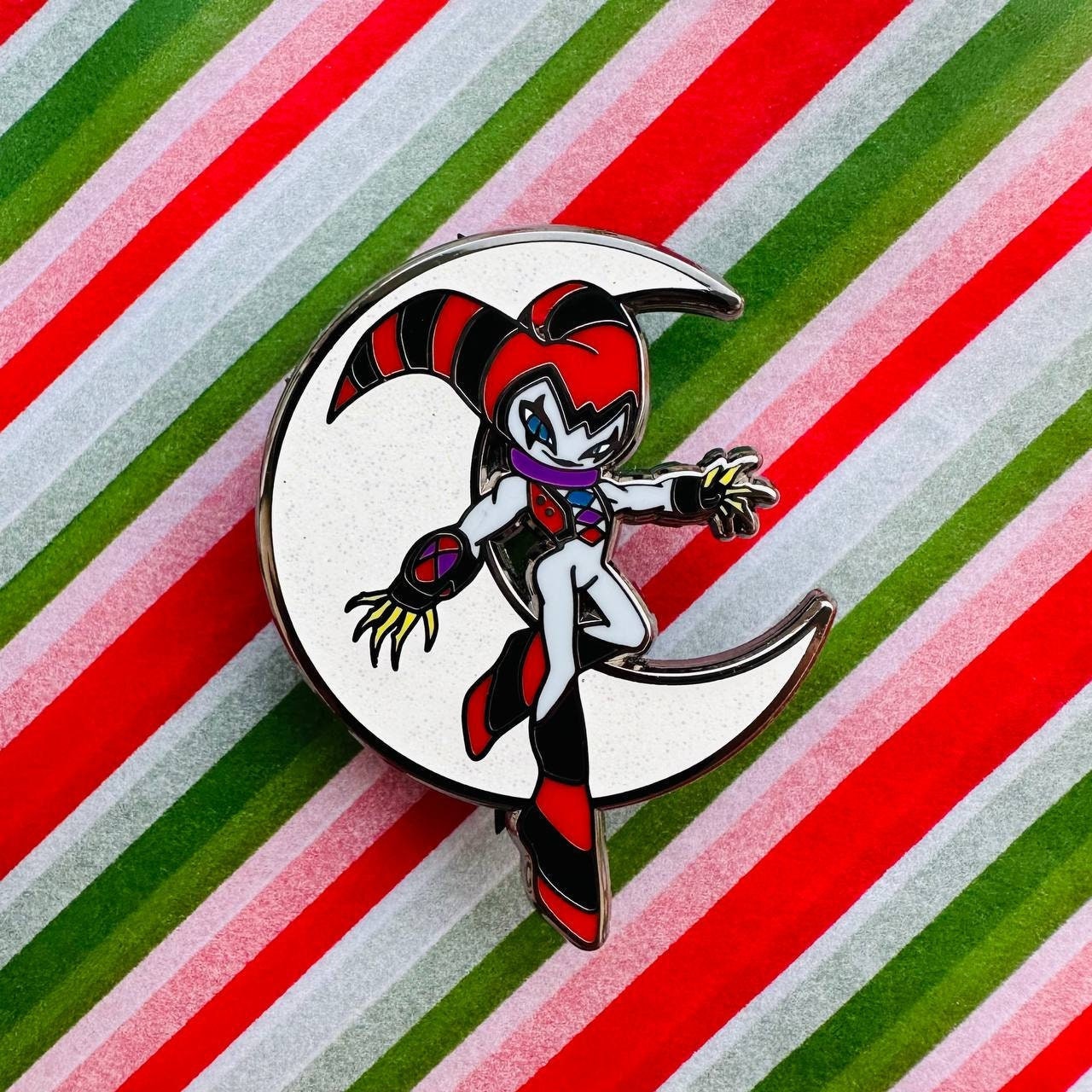 Reala Nightmaren Enamel Pin | retro game gift | gift for gamer