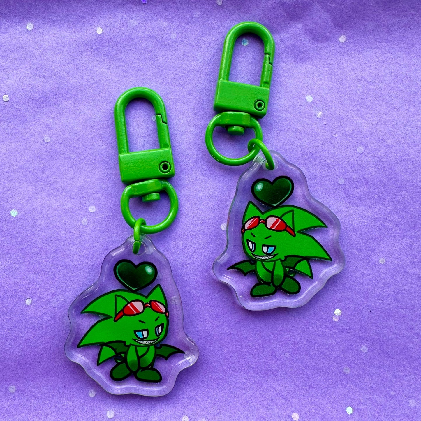 Scorge Hedgehog Sonic Keychain – Cute Acrylic Anime Gift | Ships from Miami, USA