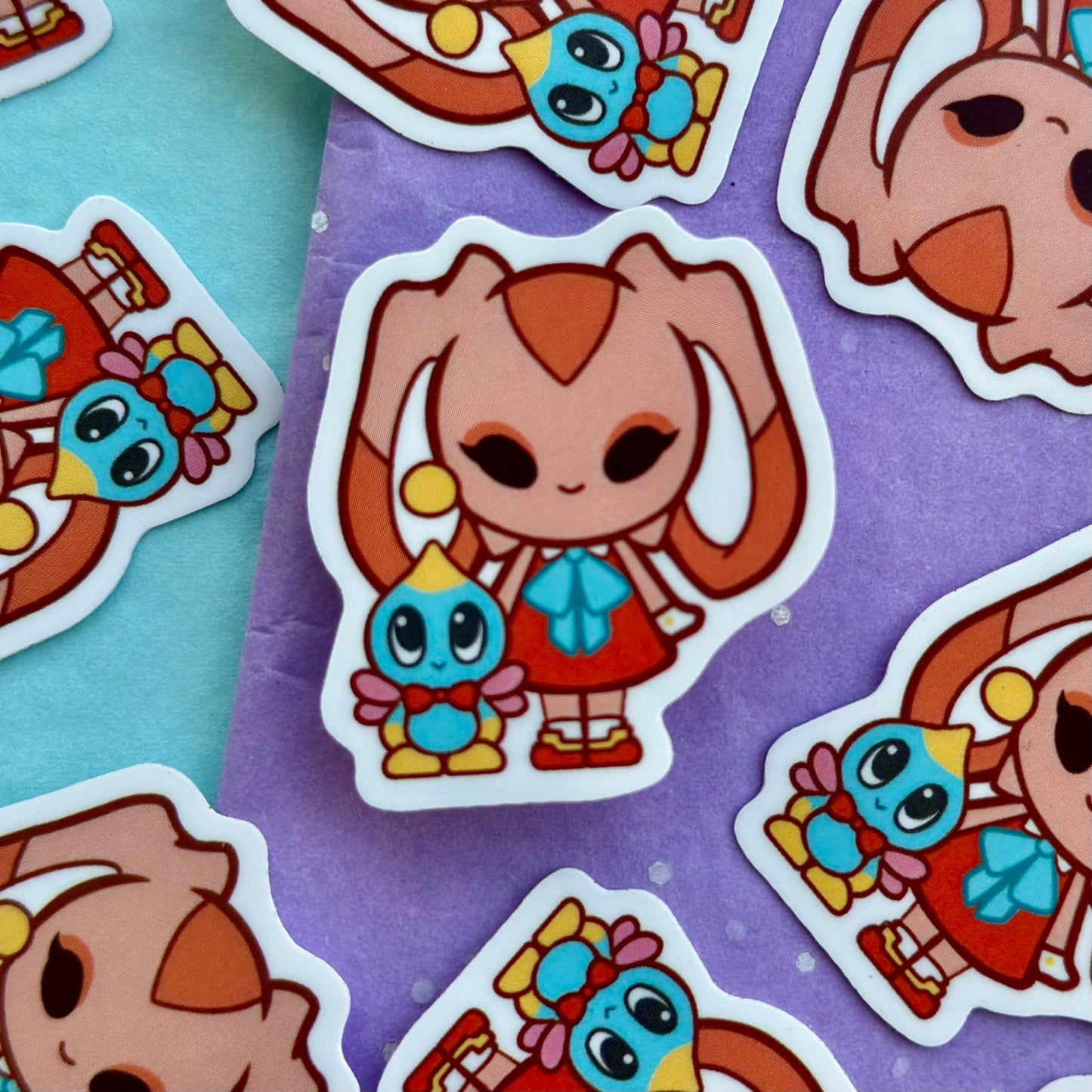 Cream sticker | vinyl sticker | waterproof sticker
