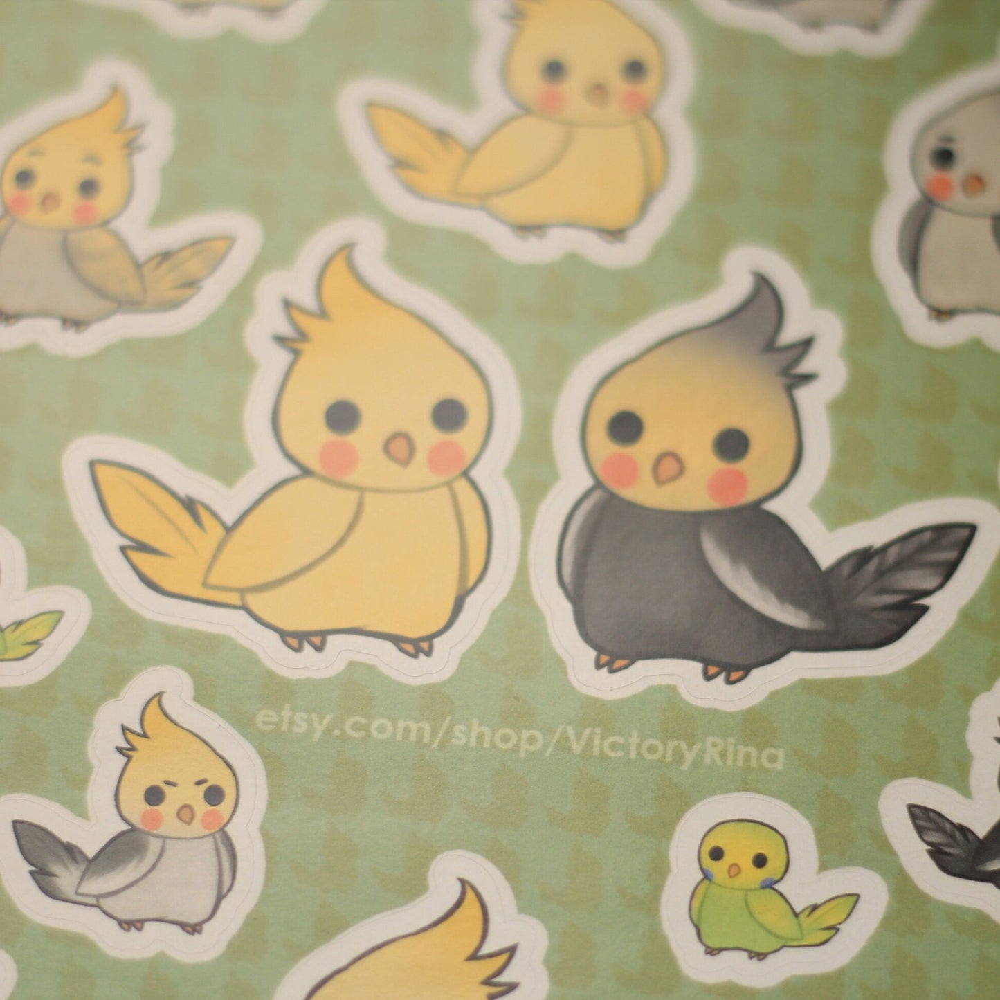 Parrot Stickers | Cockatiel Stickers