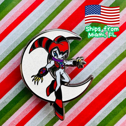 Reala Nightmaren Enamel Pin | retro game gift | gift for gamer