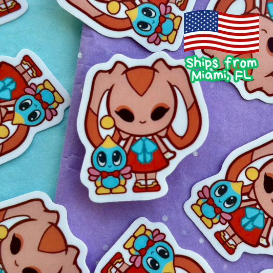 Cream sticker | vinyl kawaii sticker | waterproof sticker