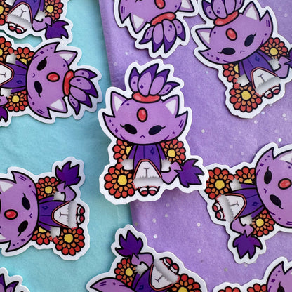Purple sticker | vinyl sticker | planner stickers