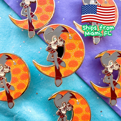 NiGHTS Into Dreams Halloween Enamel Pin – Hard Enamel Collectible