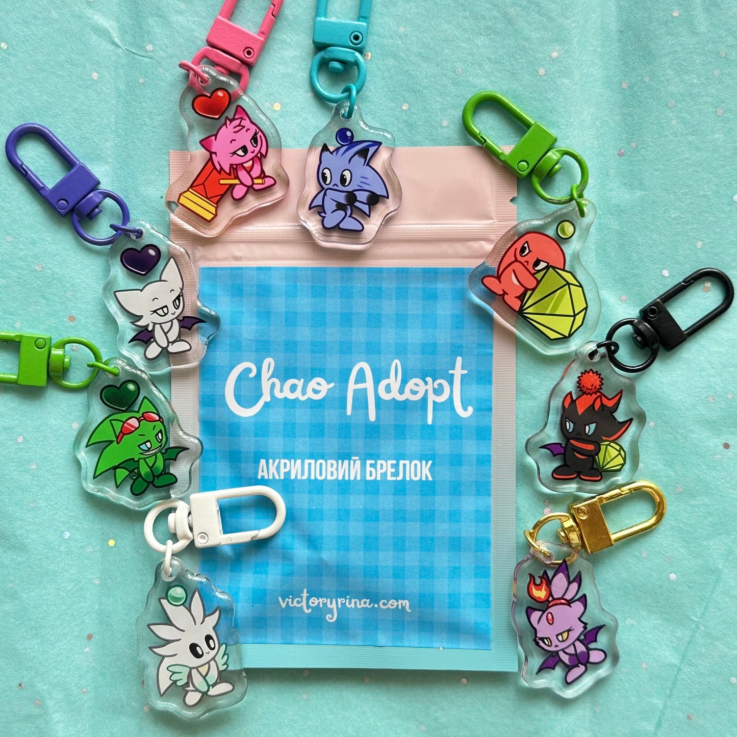 Mystery Box - Random Chao acrylic keychain