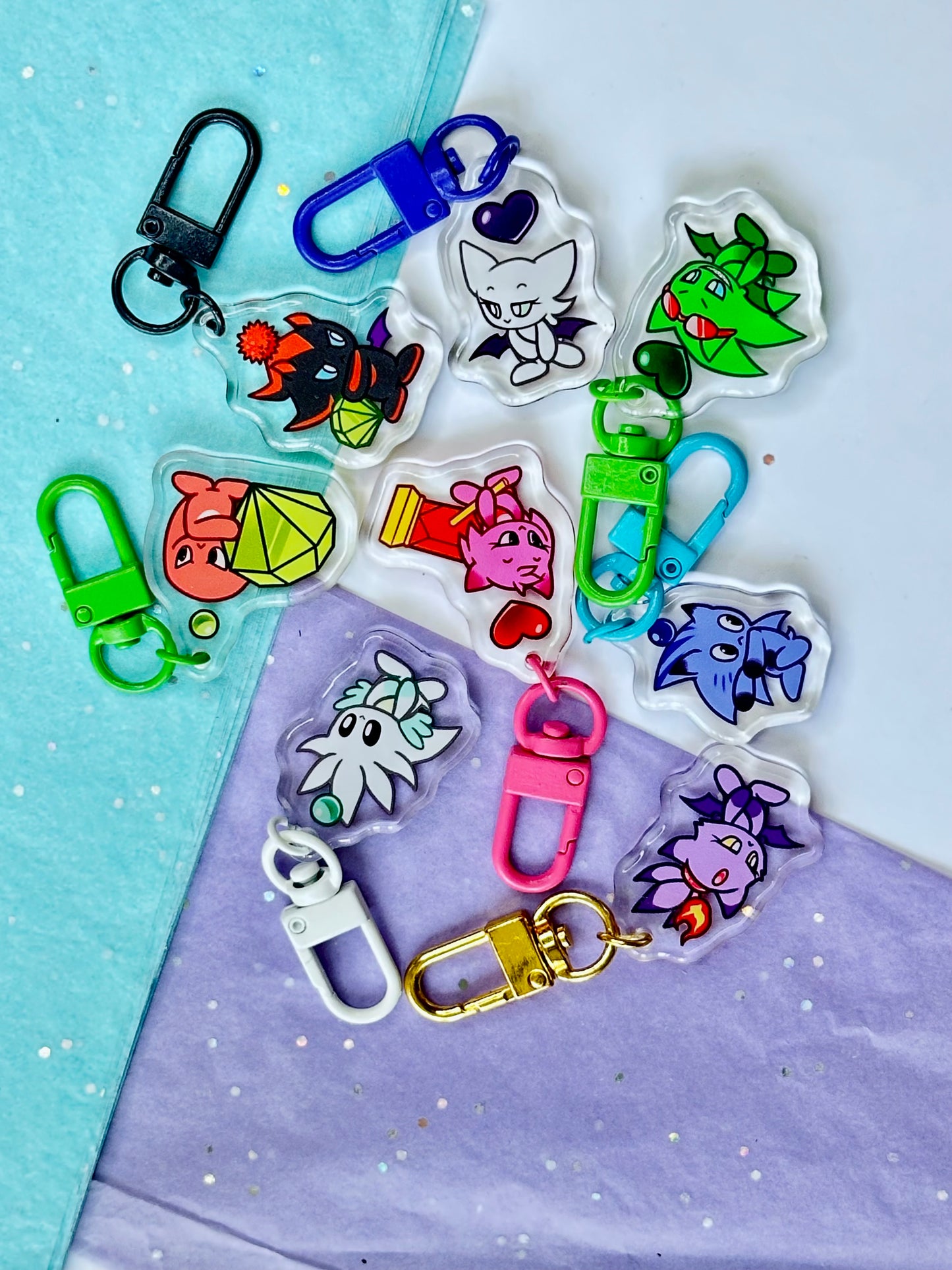 Mystery Box - Random Chao acrylic keychain