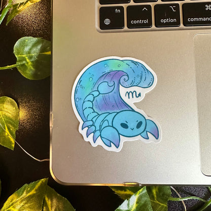 Scorpio sticker | 2.5 in. | glossy finish | vinyl sticker | waterproof sticker | zodiac sticker | waterproof sticker