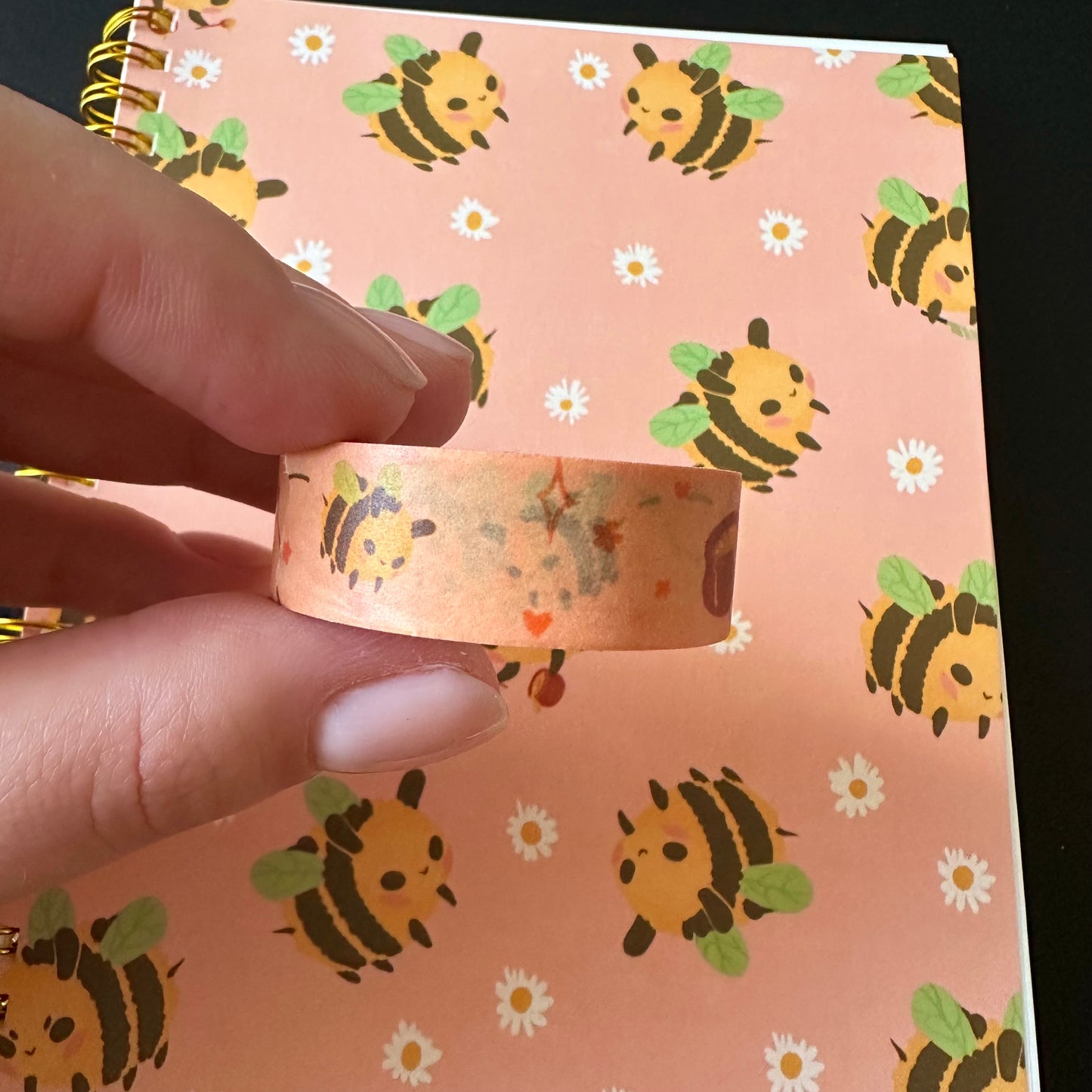 Cute Bee Washi Tape | cute bees | cute journalling