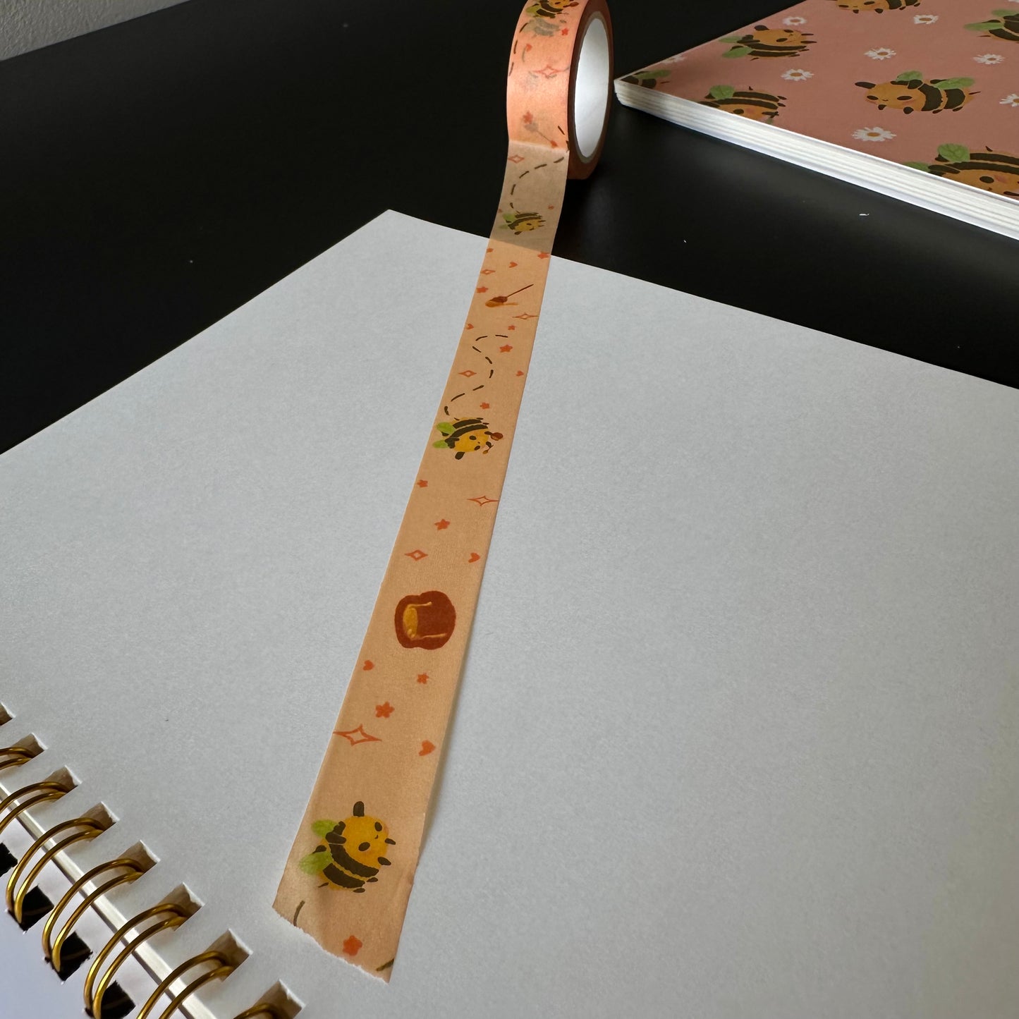 Cute Bee Washi Tape | cute bees | cute journalling