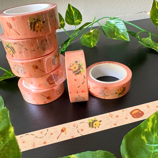 Cute Bee Washi Tape | cute bees | cute journalling