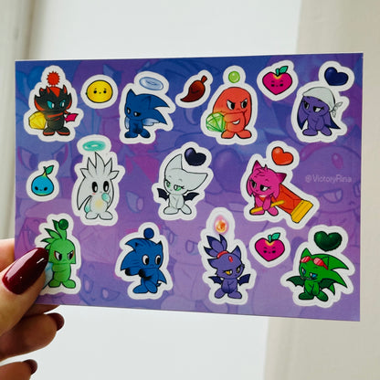 Chao stickers