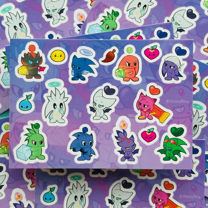 Chao stickers