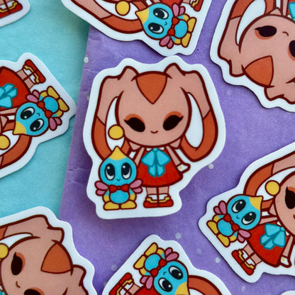 Cream sticker | vinyl kawaii sticker | waterproof sticker